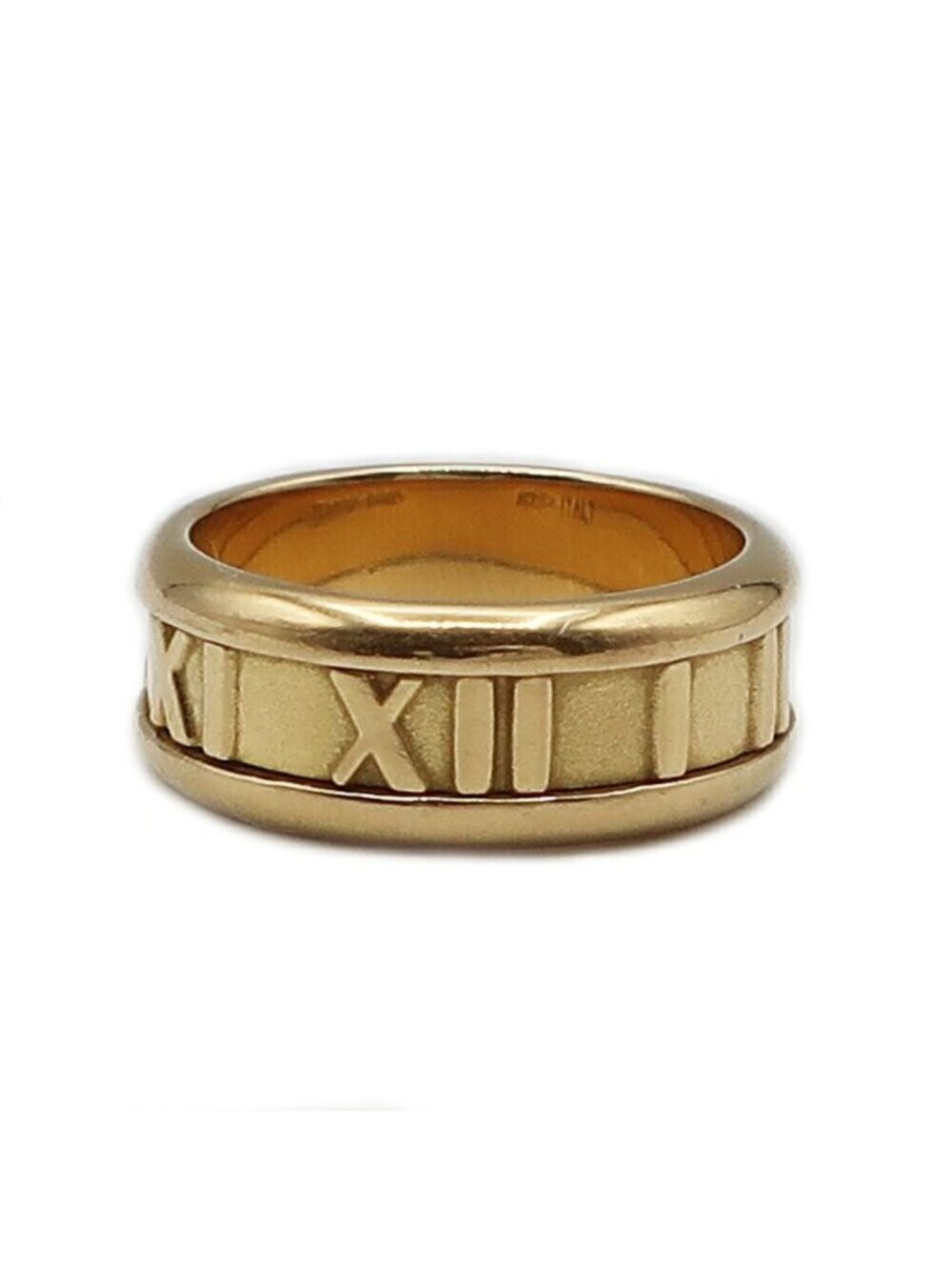 Tiffany & Co Ring Atlas 750 Yellow Gold 18k
